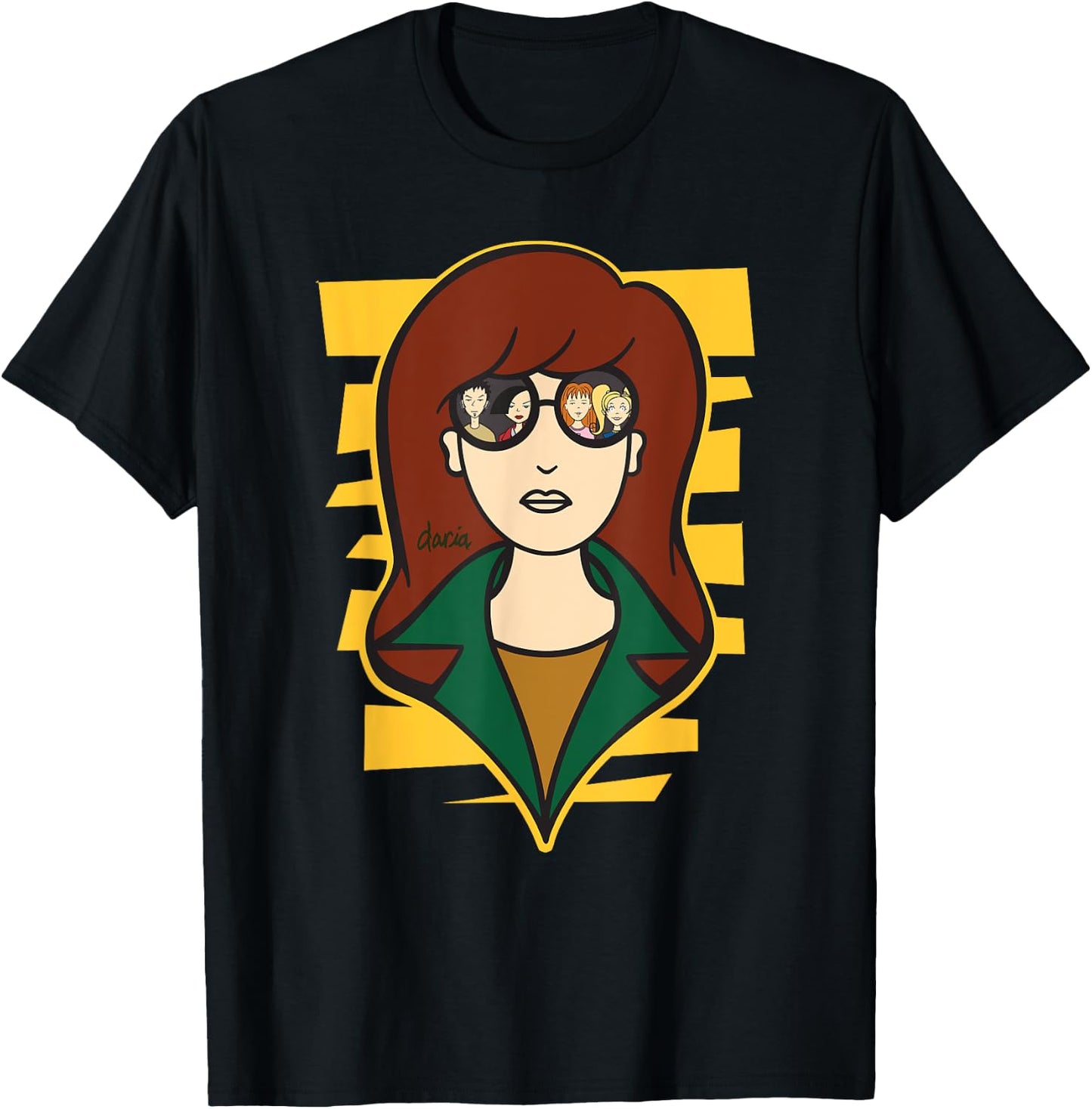 Mademark x Daria - Daria - Reflection T-Shirt - T-Shirt | Black