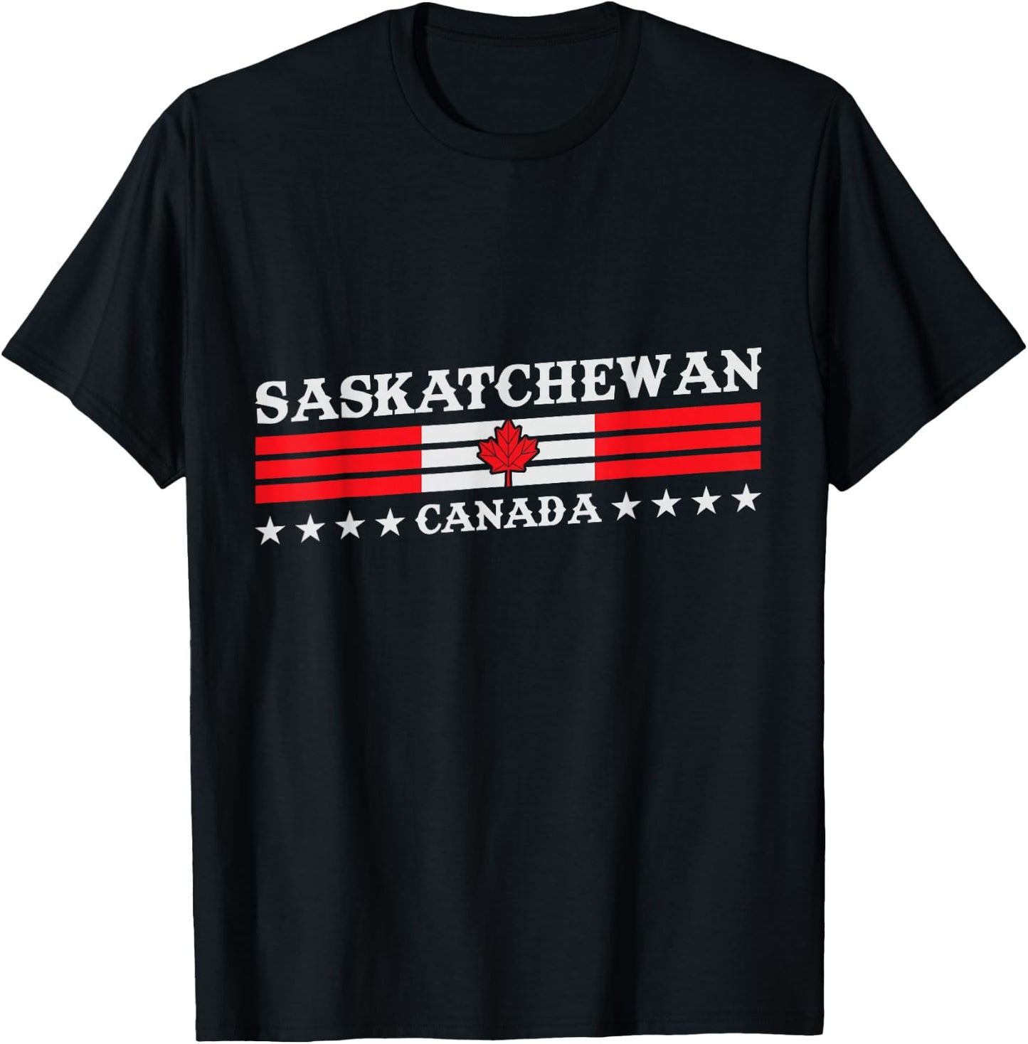 Saskatchewan Canada - Saskatchewan Souvenir Canadian T-Shirt - T-Shirt | Black