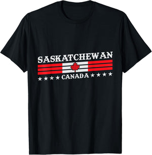 Saskatchewan Canada - Saskatchewan Souvenir Canadian T-Shirt - T-Shirt | Black