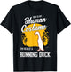 Running Duck Human Costume Halloween Running Duck T-Shirt - T-Shirt | Black