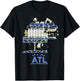 ATL Hartsfield Jackson Atlanta Int'l Airport Art Pilot T-Shirt - T-Shirt | Black