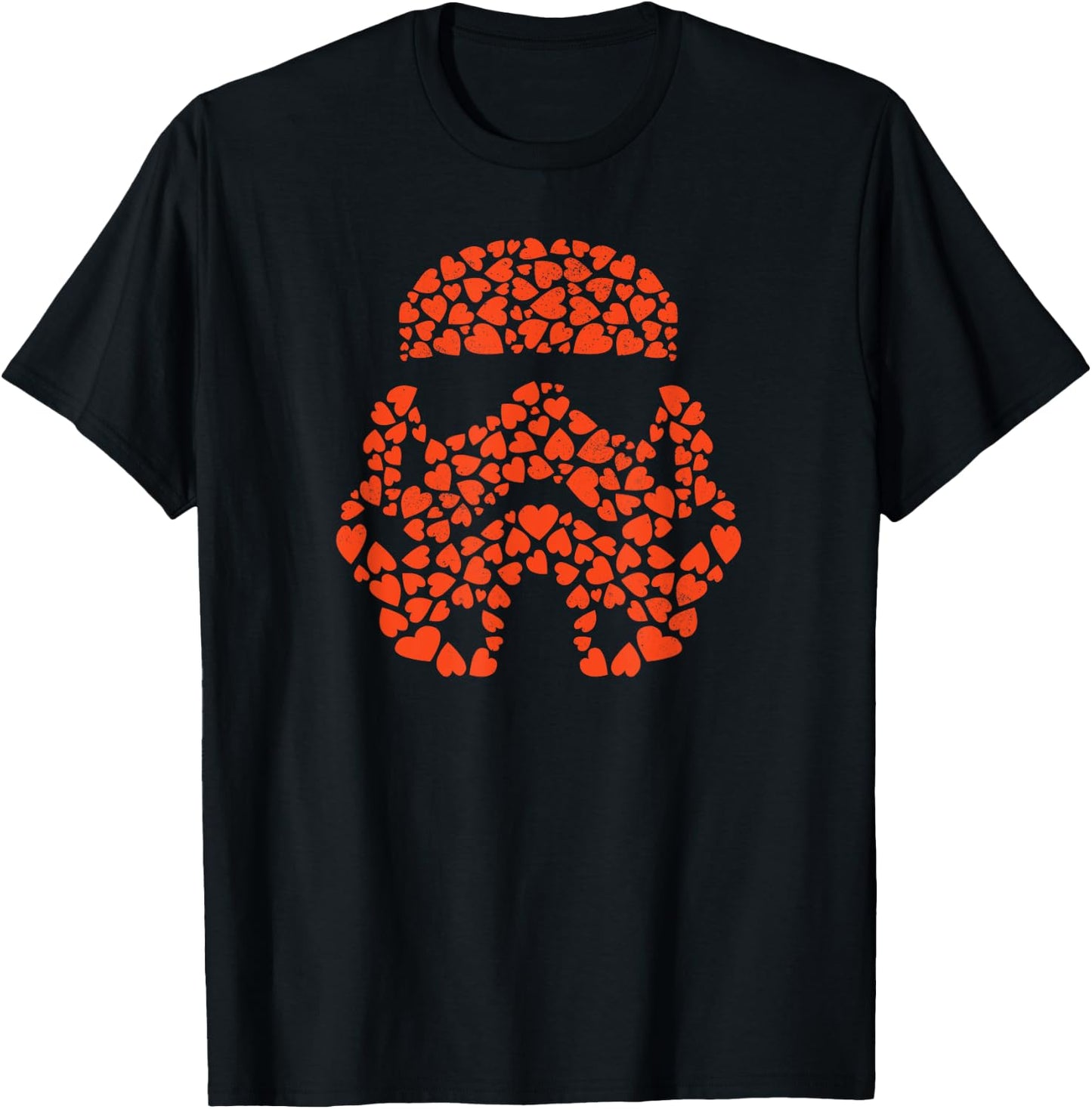Star Wars Valentine's Day Stormtrooper Mini Hearts T-Shirt - T-Shirt | Black