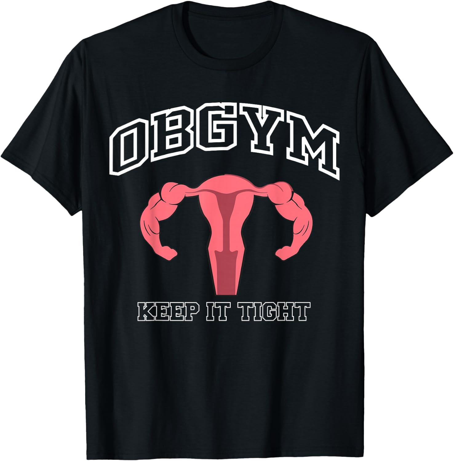 OBGYM CUT-OFF - Workout Gym T-Shirt - T-Shirt | Black