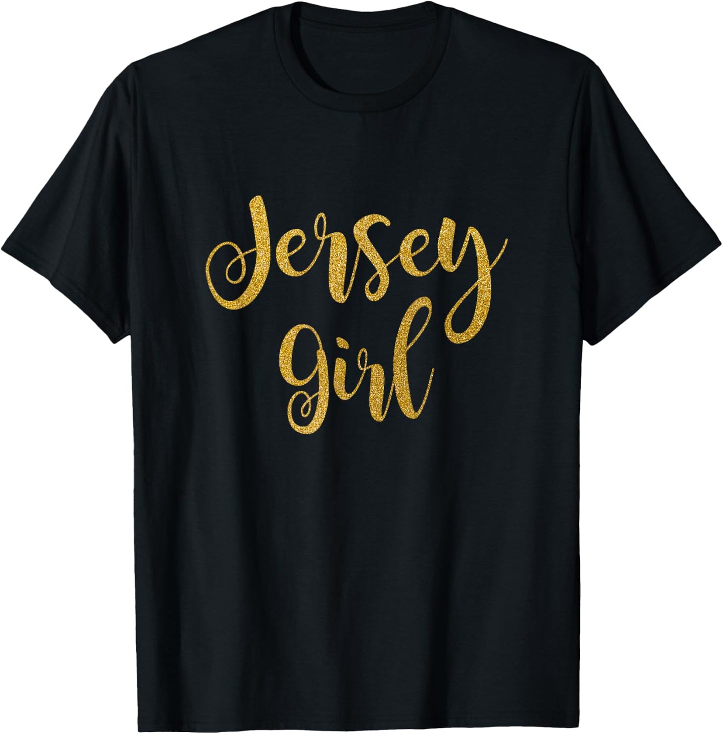 NJ Outfit Cute Jersey Girl T-Shirt - T-Shirt | Black