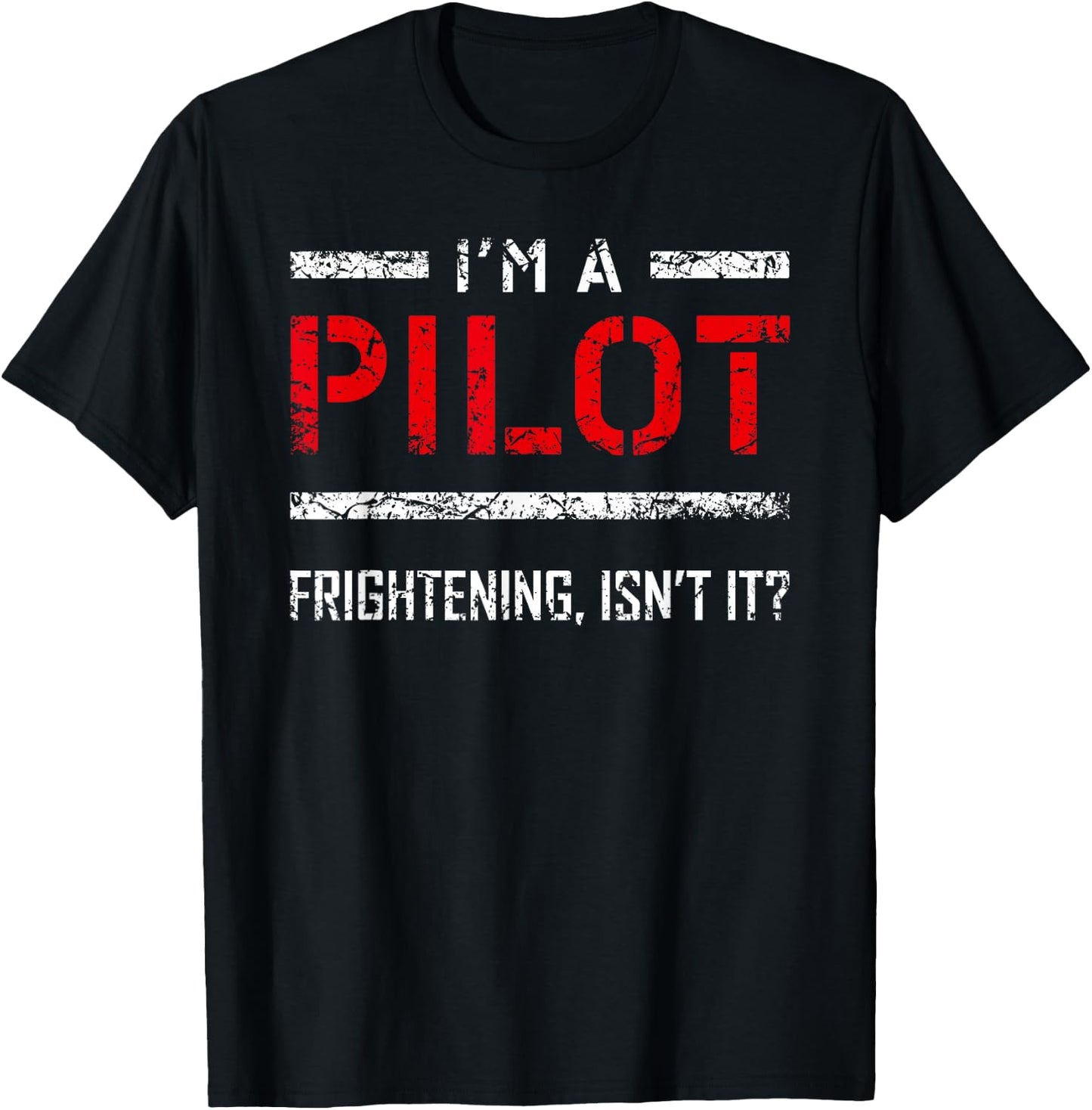 Airplane Pilot Humor Saying Flying Pilots Aviation Pilot T-Shirt - T-Shirt | Black