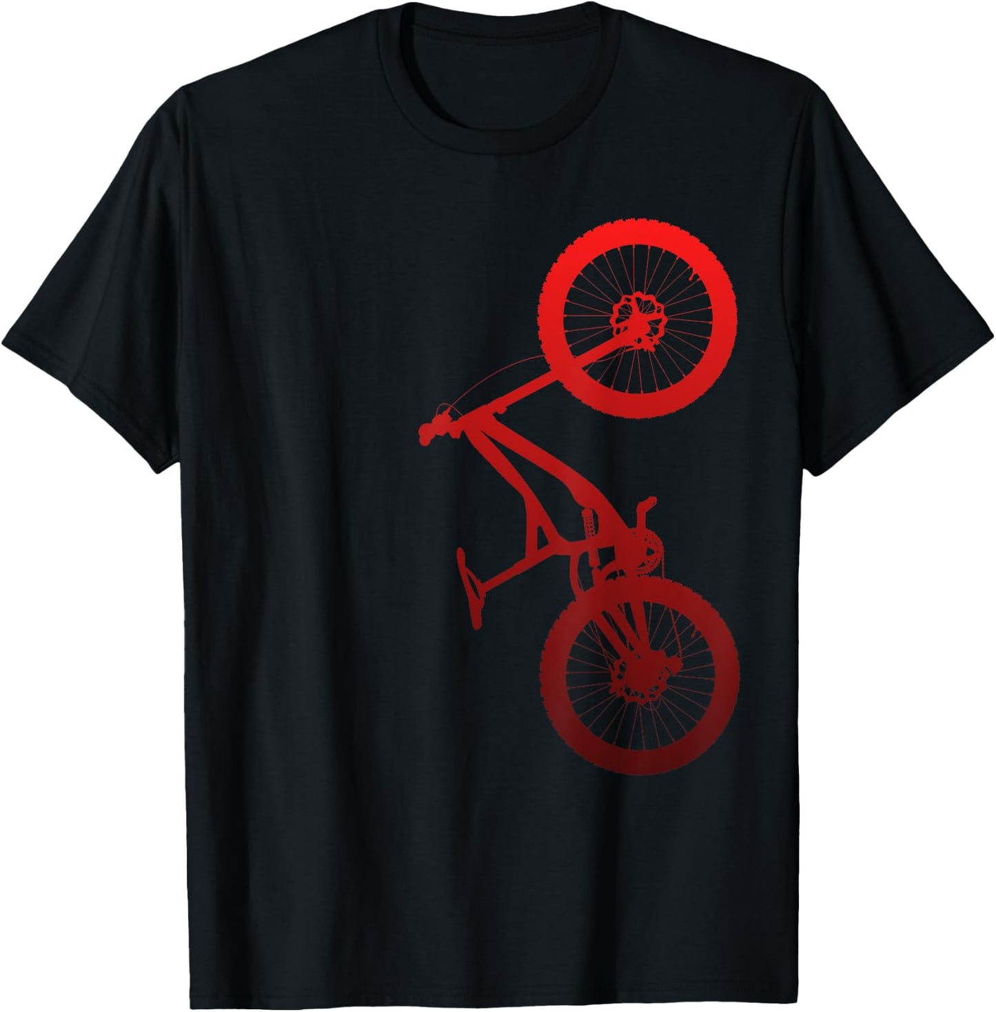 Downhill Mountain Bike MTB Bicycle Jersey Men Children T-Shirt - T-Shirt | Black