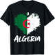 Algerian Flag Heritage Outfit Idea Algeria Themed T-Shirt - T-Shirt | Black