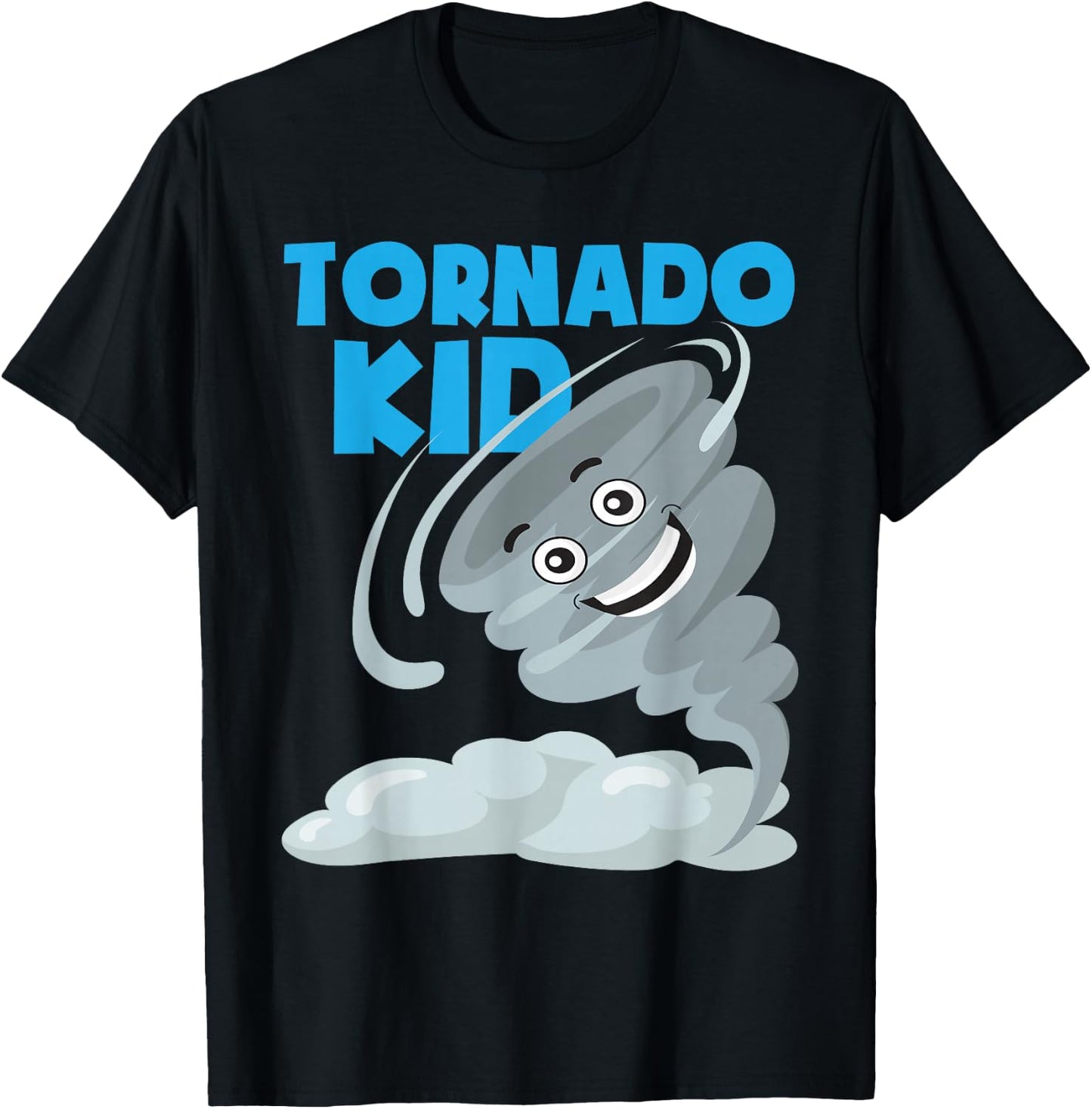 Tornado Kid - Storm Hunter Hurricane Chaser Meteorology T-Shirt - T-Shirt | Black