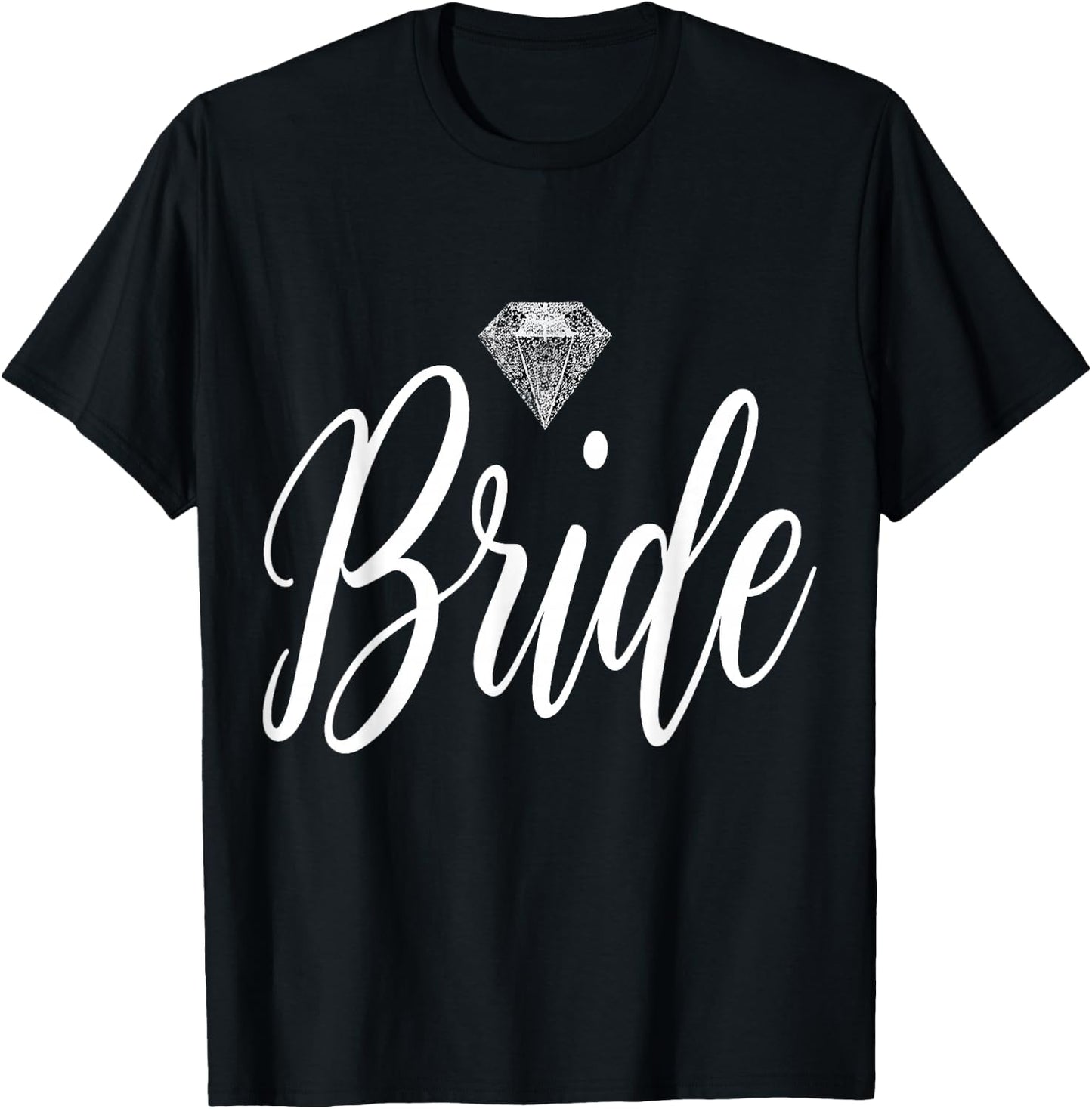 Bride Wedding T-Shirt - T-Shirt | Black