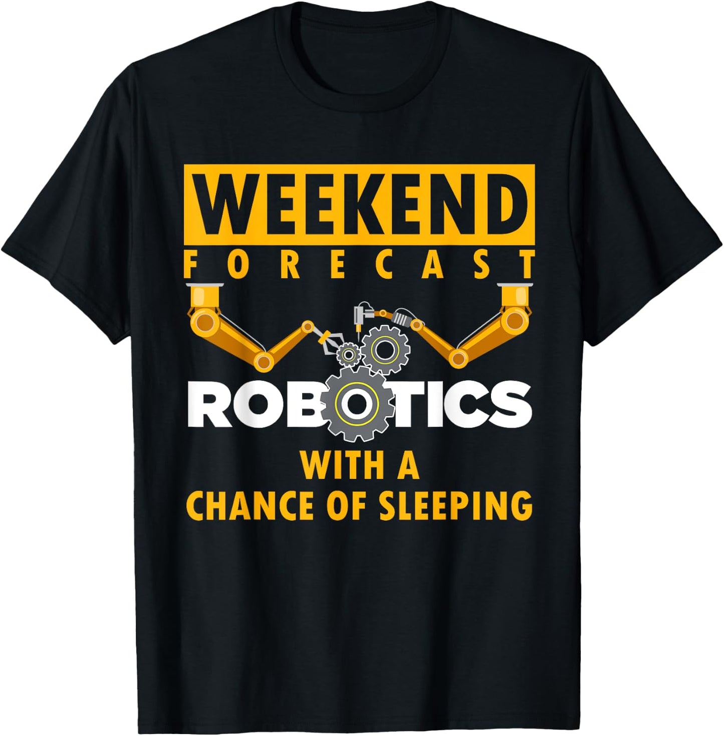 Funny Robotics Art Women Robotics Engineer Robots T-Shirt - T-Shirt | Black