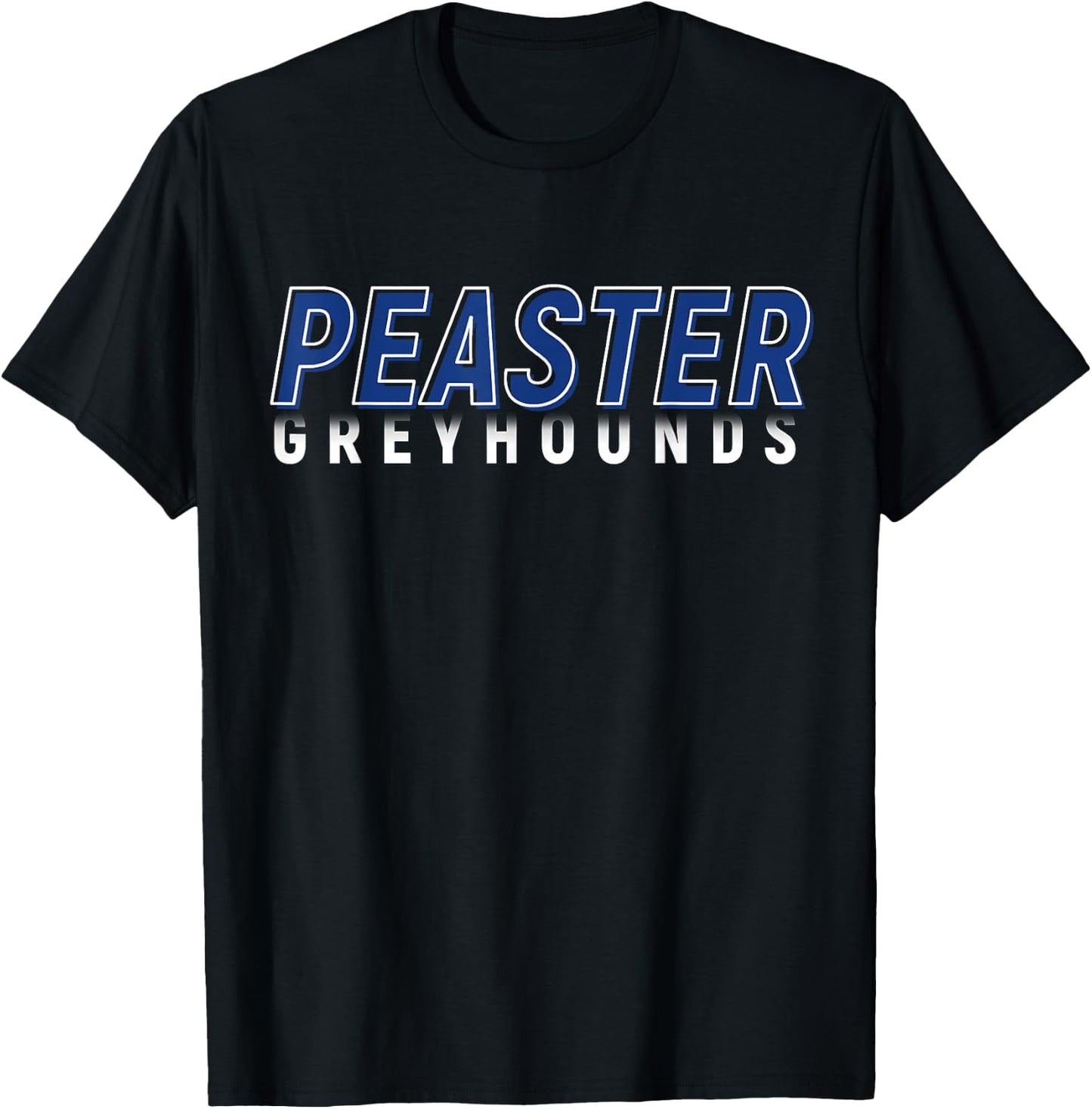 Peaster Texas Peaster Greyhounds T-Shirt - T-Shirt | Black