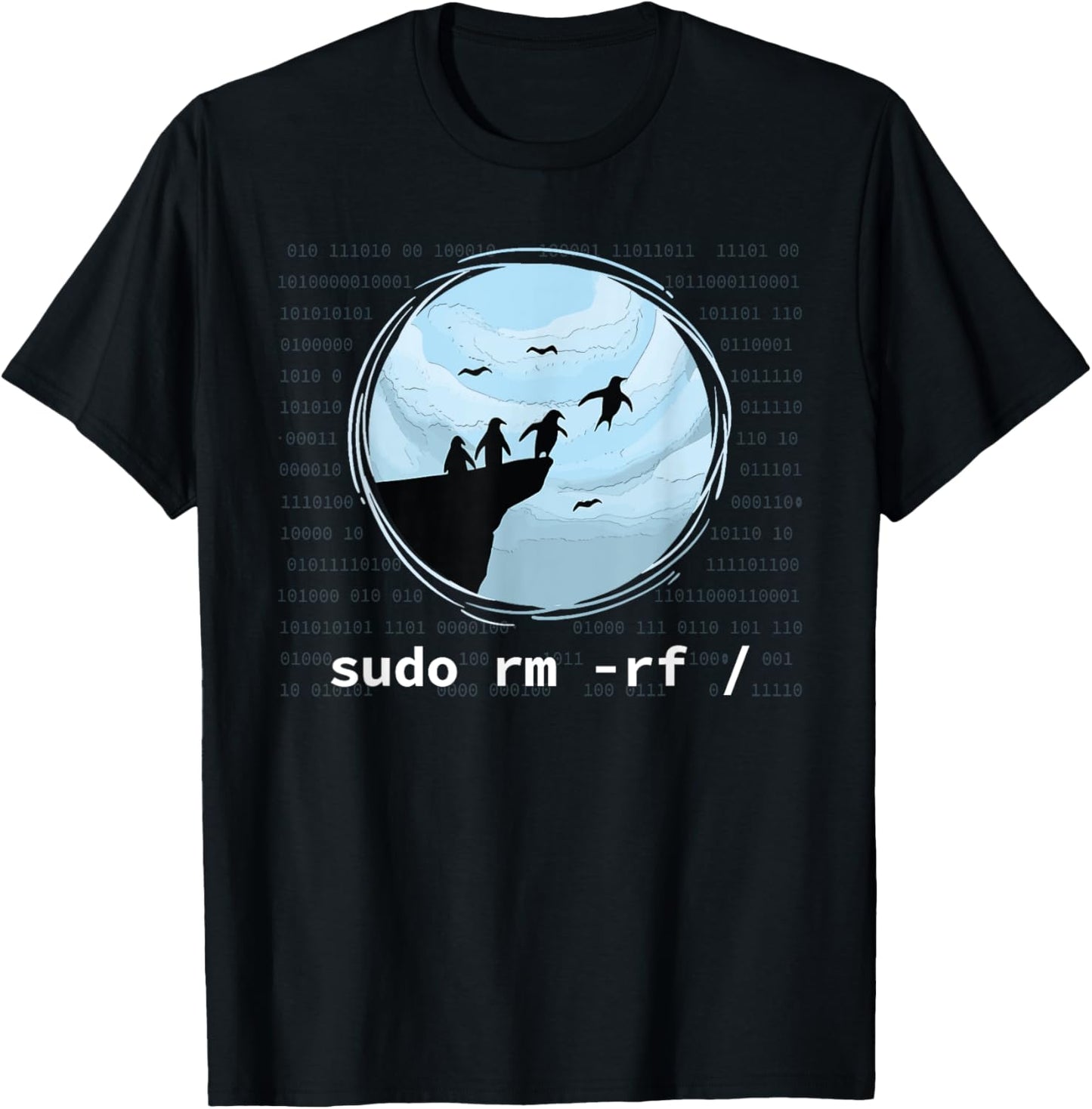 Sudo RM RF T-Shirt - T-Shirt | Black