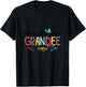 Blessed To Be Called Grandee Funny Mom Mother's Day T-Shirt - T-Shirt | Black