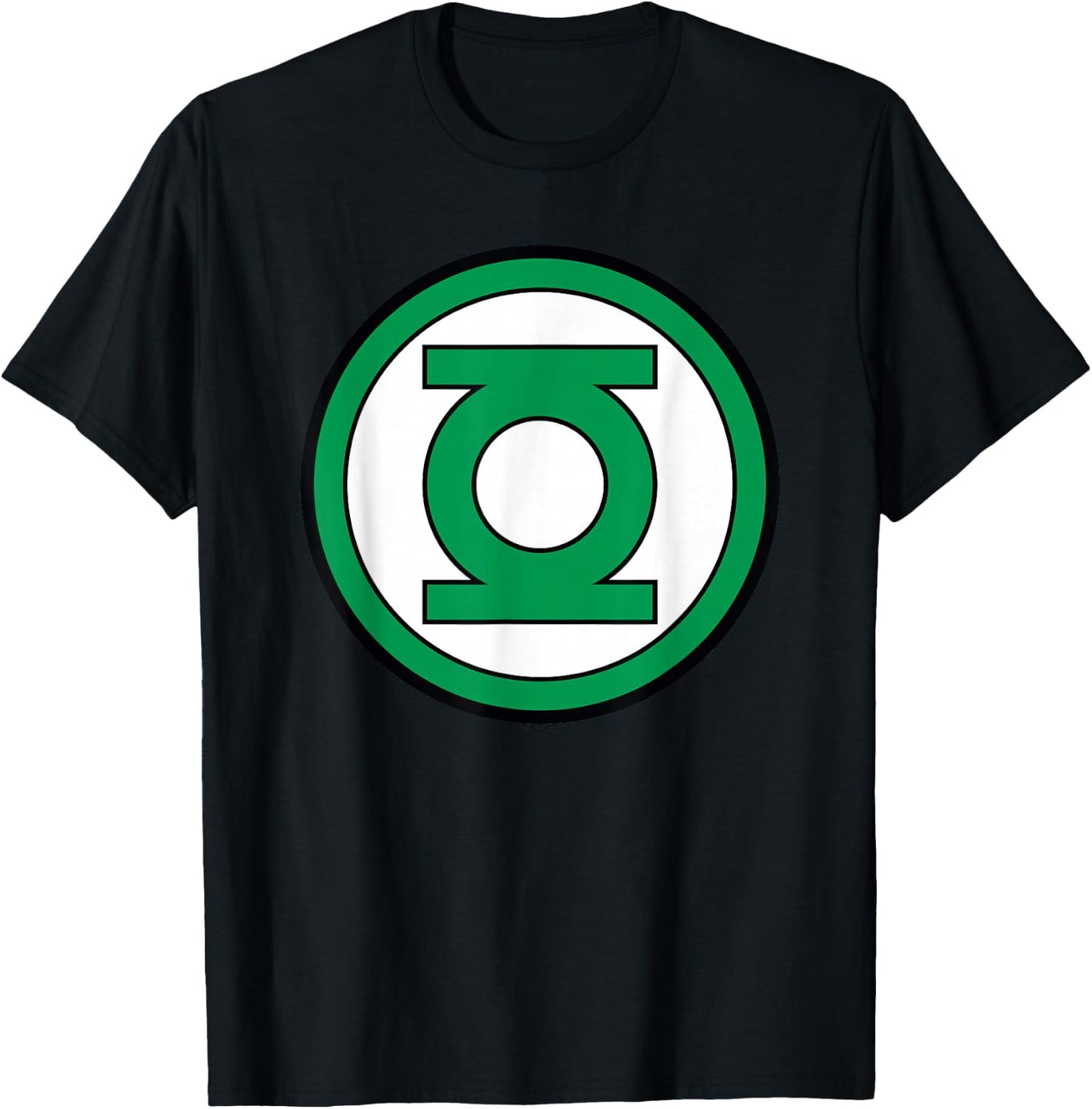 Green Lantern Large Logo T-Shirt - T-Shirt | Black