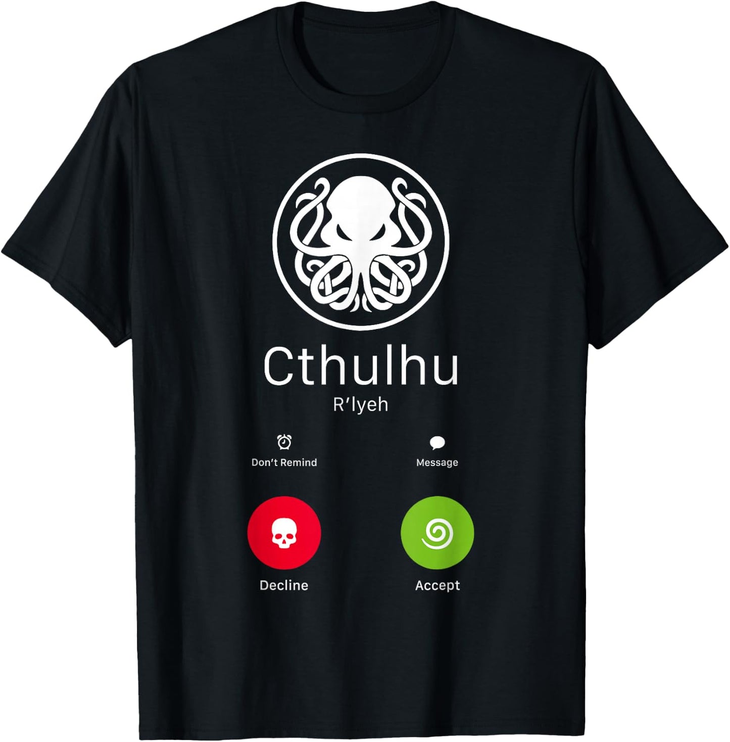 The Call of Cthulhu T-Shirt - T-Shirt | Black