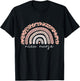 Nicu Nurse Neonatal Nurse Labor And Delivery Leopard Rainbow T-Shirt - T-Shirt | Black