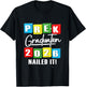 Kids Pre-K Grad 2026 Preschool Prek Graduation T-Shirt - T-Shirt | Black