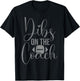 Dibs On The Coach Football For Coach Wife Women T-Shirt - T-Shirt | Black