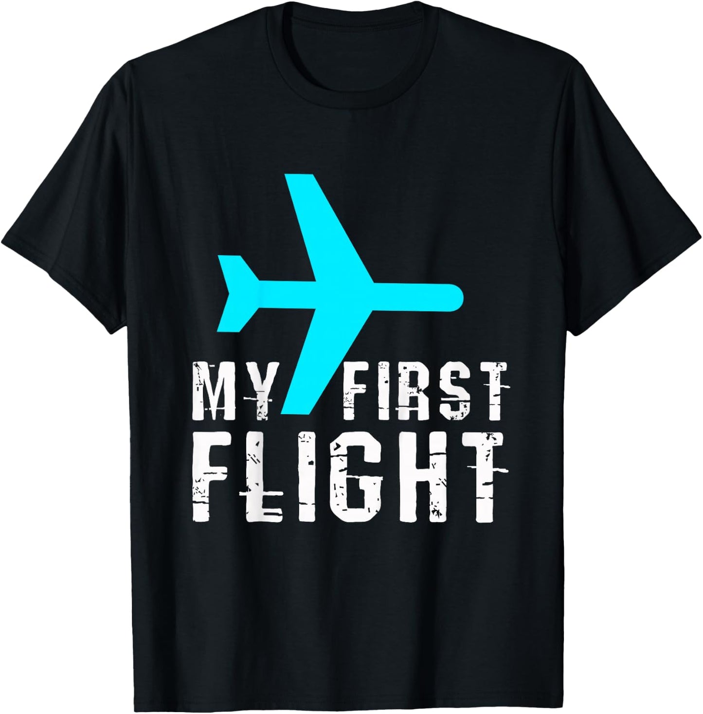 My First Flight T-Shirt - T-Shirt | Black