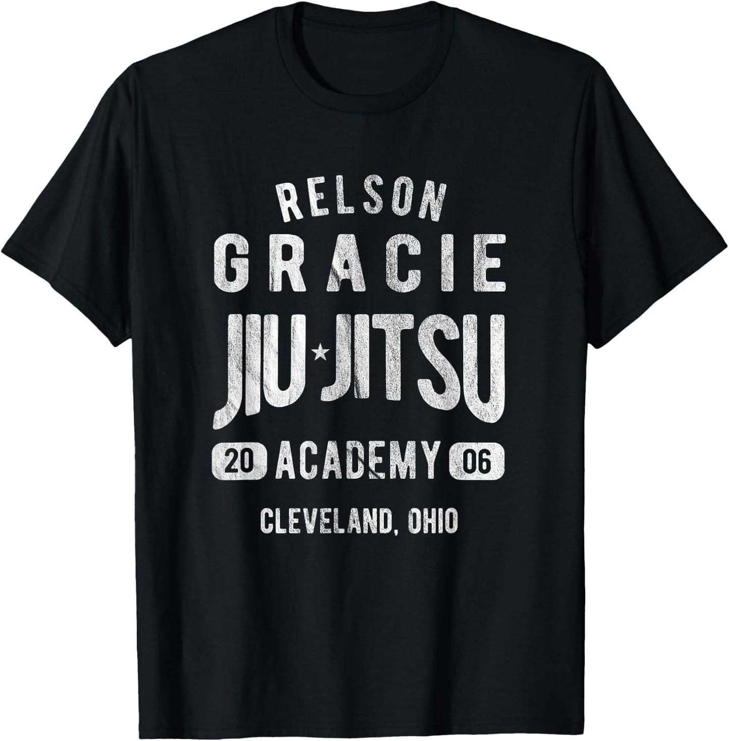 Relson Gracie Cleveland USA Jiu-Jitsu T-Shirt - T-Shirt | Black
