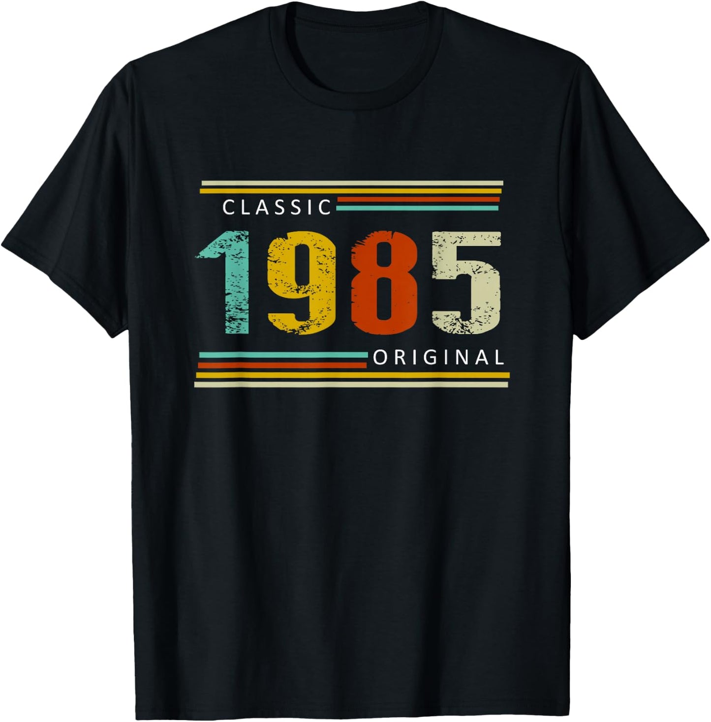 Birthday, Classic of 1985 Original, 40th Retro T-Shirt - T-Shirt | Black