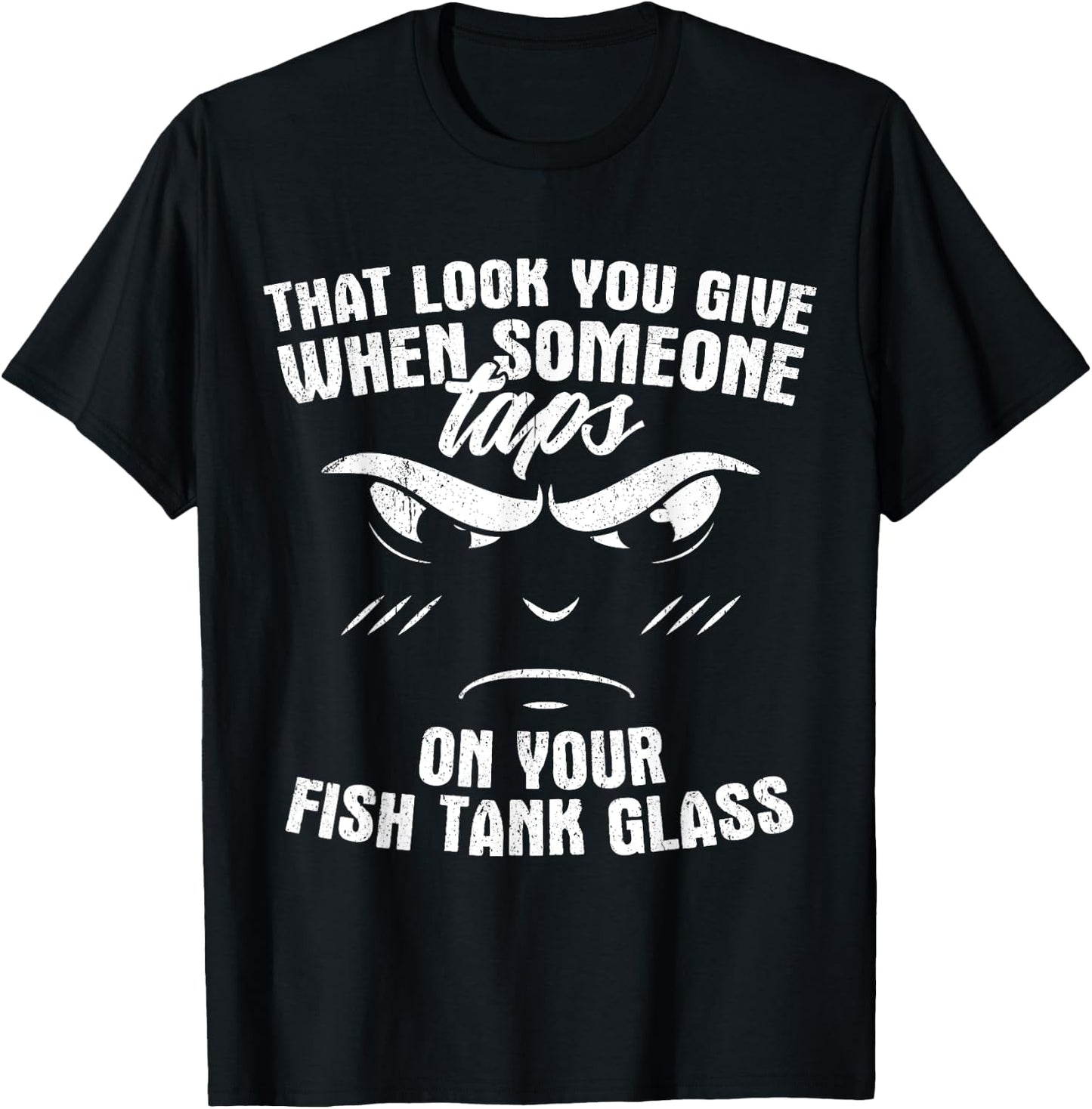 Funny Aquarist Fish Tank Design Aquarium Fishkeeper T-Shirt - T-Shirt | Black