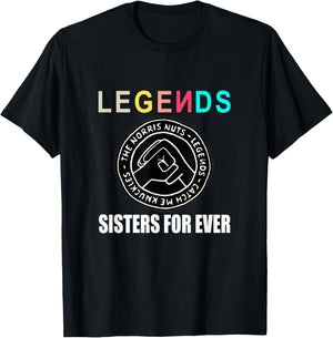 Norris Nuts Merch Norris Nuts Legends The Norris Nuts T-Shirt - T-Shirt | Black