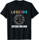 Norris Nuts Merch Norris Nuts Legends The Norris Nuts T-Shirt - T-Shirt | Black