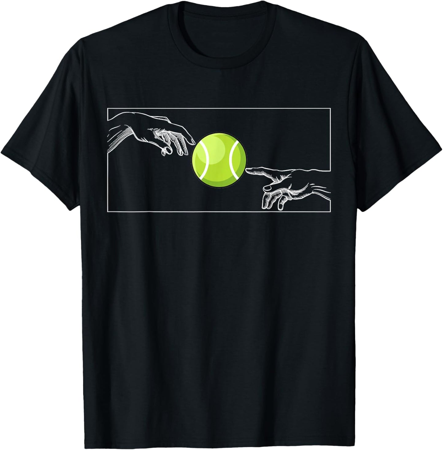 Tennis Ball for Tennis Players Tennis Player Tennis T-Shirt - T-Shirt | Black