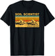 Vintage Soil Scientist Soil Science T-Shirt - T-Shirt | Black