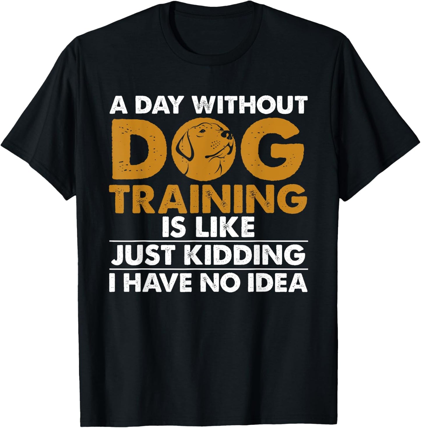 Funny Dog Trainer Design Women Dog Walking Agility T-Shirt - T-Shirt | Black
