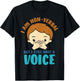 I Am Non Verbal - Autistic Kids Autism Awareness T-Shirt - T-Shirt | Black