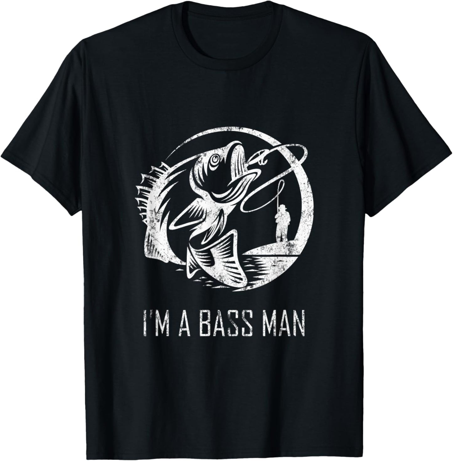 I'm a Bass Man T-Shirt - T-Shirt | Black