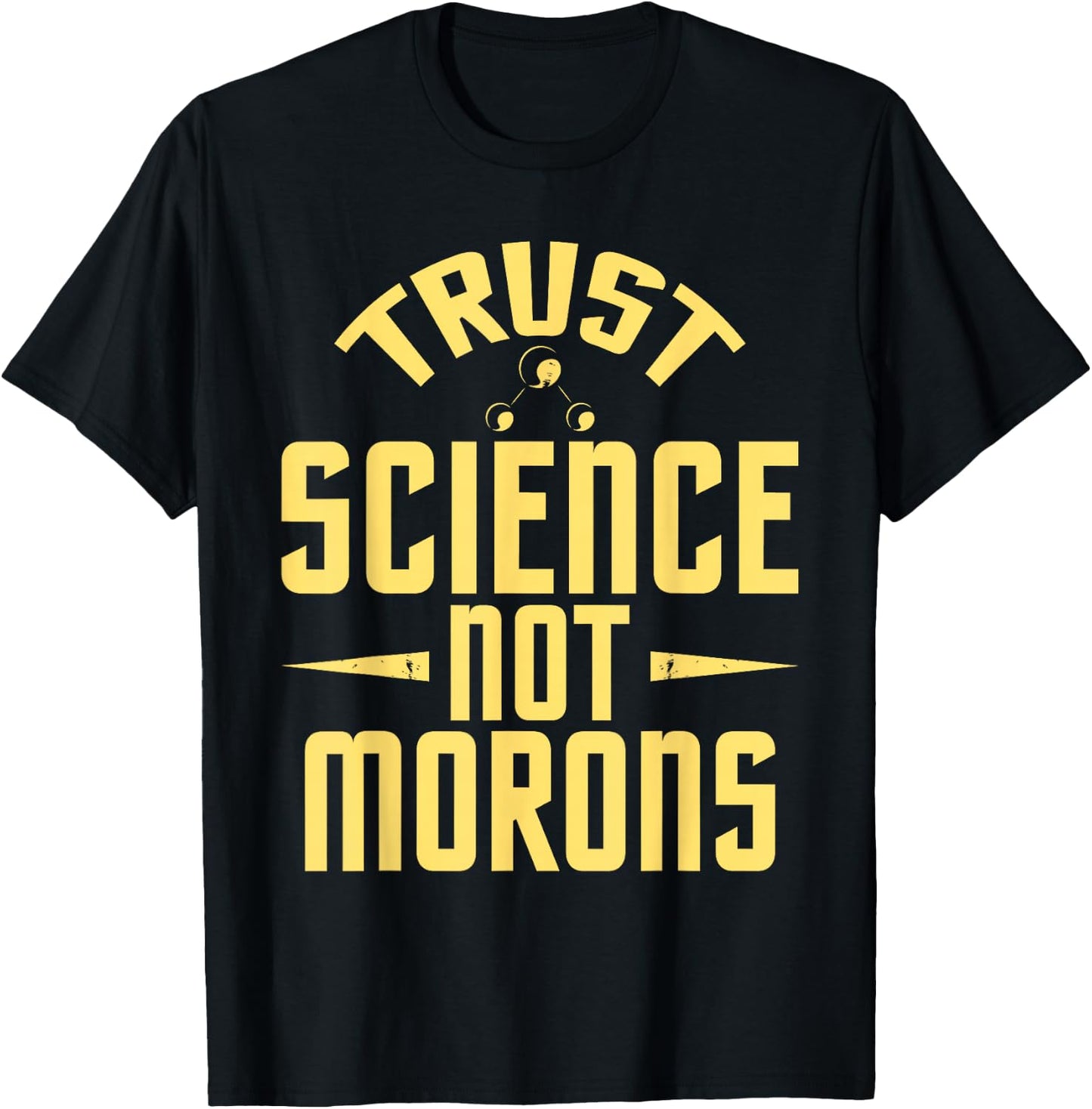 Trust Science - Science Lover Scientist Pro-Science T-Shirt - T-Shirt | Black