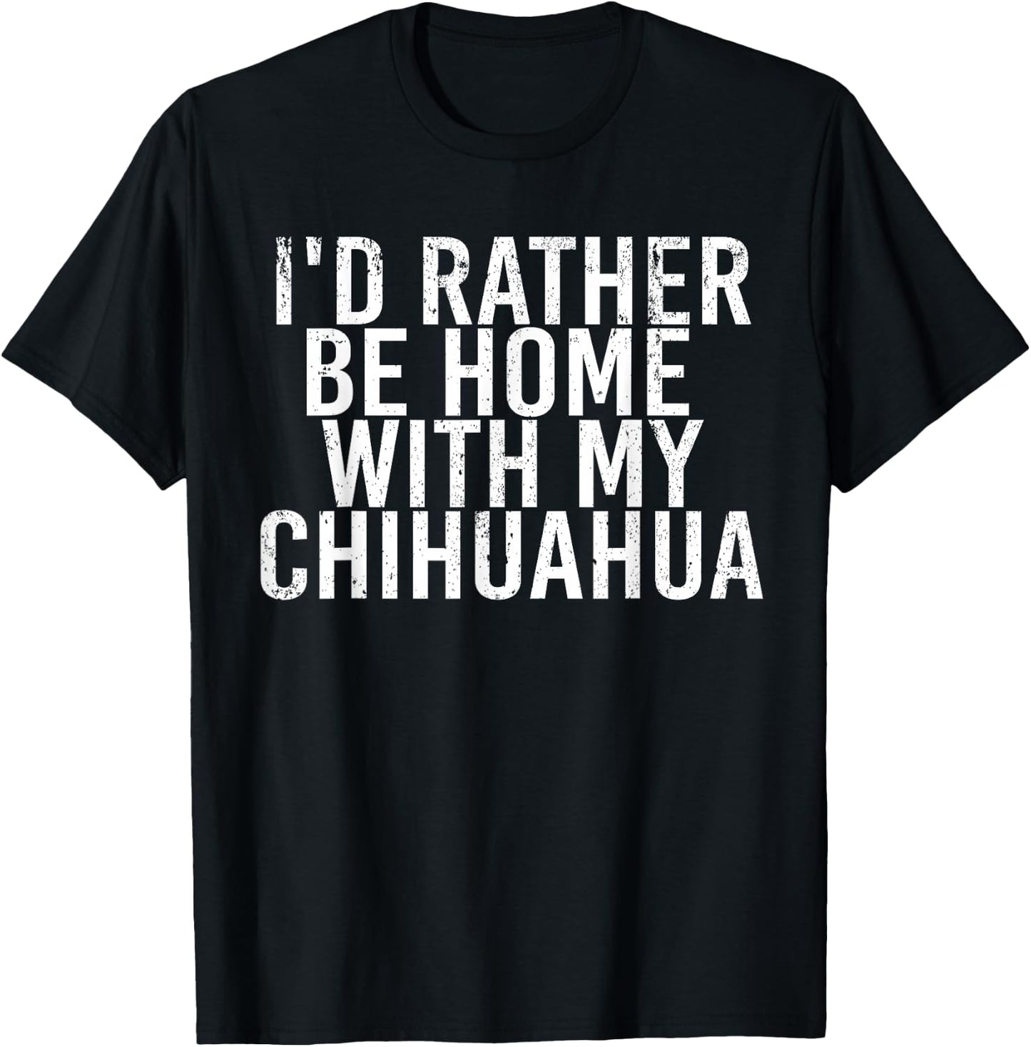 Chihuahua Funny Dog owner gift women kids T-Shirt - T-Shirt | Black