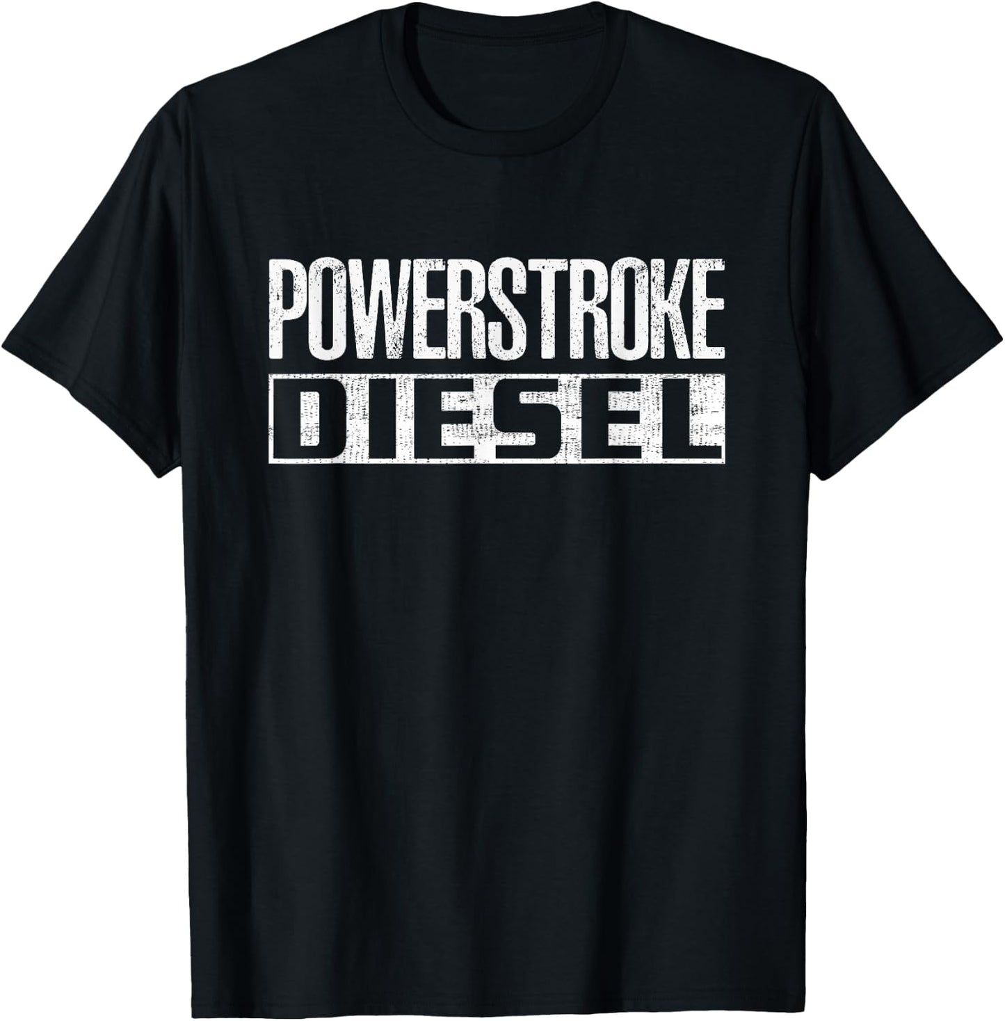 Power Stroke Roll Coal Turbo Diesels Powers Diesel Mechanic T-Shirt - T-Shirt | Black