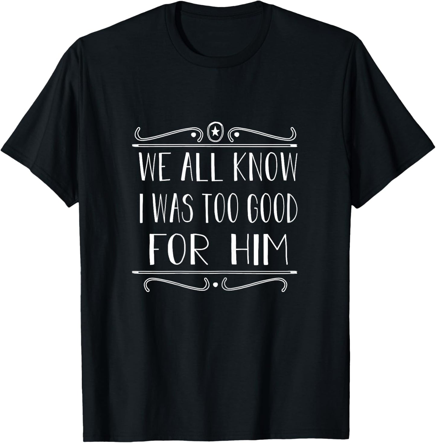 Funny Divorce I Separation Divorce Party Gift T-Shirt - T-Shirt | Black