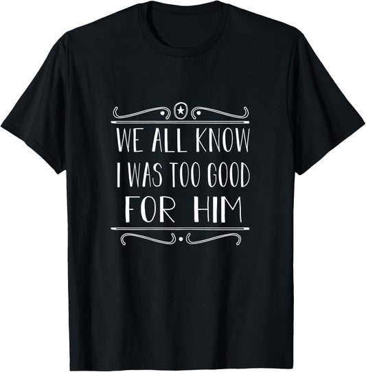 Funny Divorce I Separation Divorce Party Gift T-Shirt - T-Shirt | Black