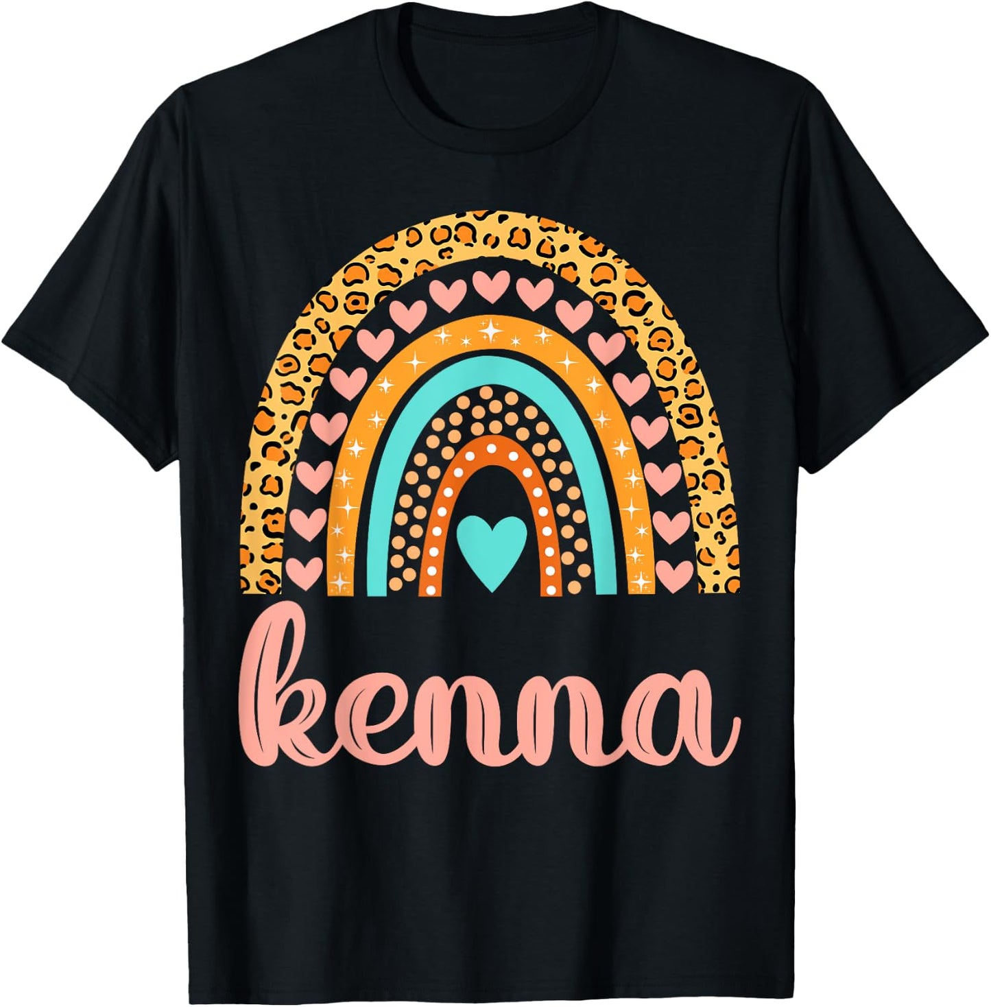 Kenna Kenna Name Birthday Shirt Gift T-Shirt - T-Shirt | Black