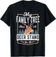 Deer Hunting My Family Tree Has A Deer Stand In It T-Shirt - T-Shirt | Black