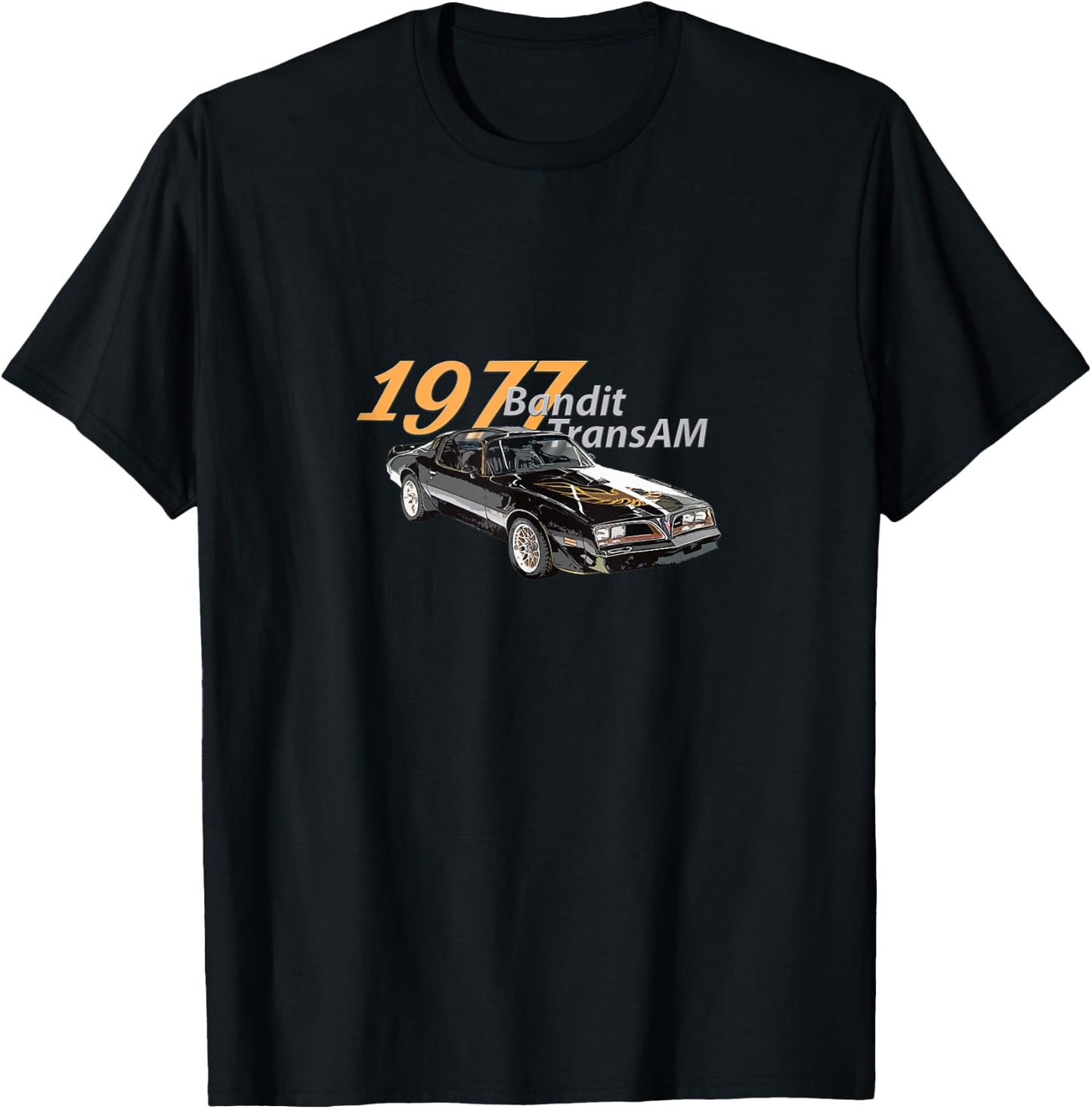 CLASSIC 1977 BANDIT TRANS AM - MUSCLE CARS, 1970s, Tank T-Shirt - T-Shirt | Black