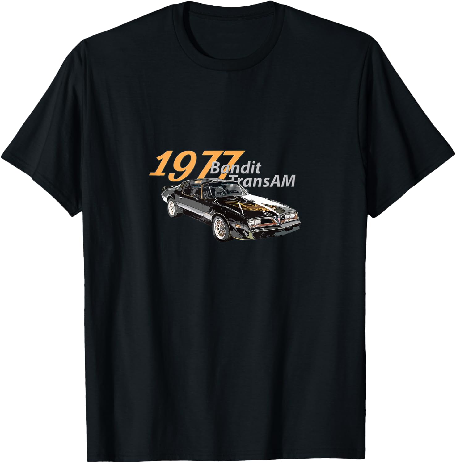 CLASSIC 1977 BANDIT TRANS AM - MUSCLE CARS, 1970s, Tank T-Shirt - T-Shirt | Black