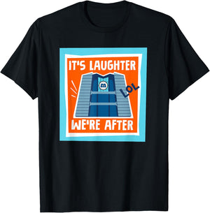 Disney and Pixar’s Monsters At Work Laughter We’re After T-Shirt - T-Shirt | Black