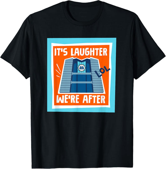 Disney and Pixar’s Monsters At Work Laughter We’re After T-Shirt - T-Shirt | Black