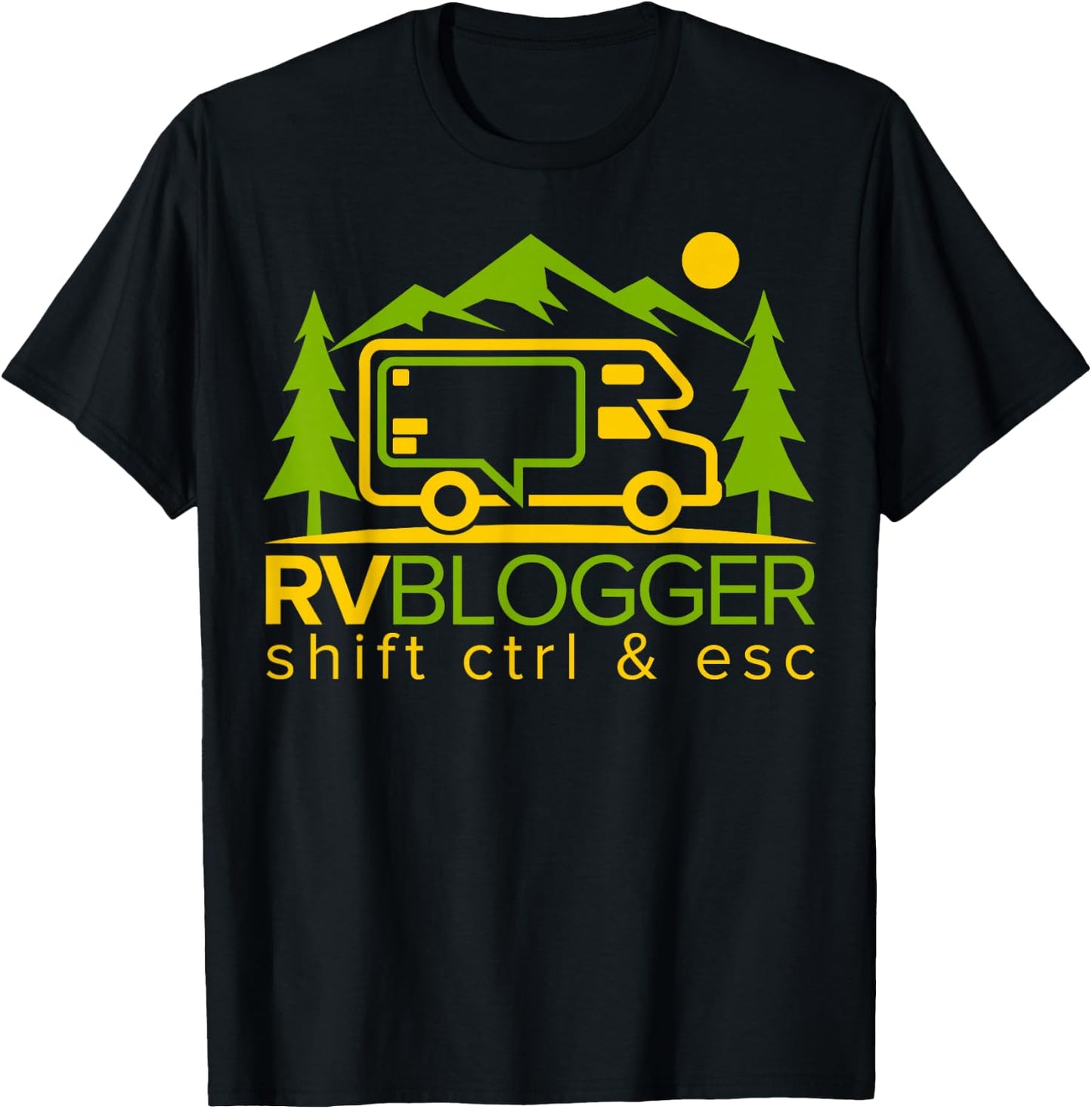 RVBlogger Logo T-Shirt - T-Shirt | Black