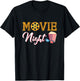 Movie Night Funny Movie and Theater Apparel for Teens Kids T-Shirt - T-Shirt | Black
