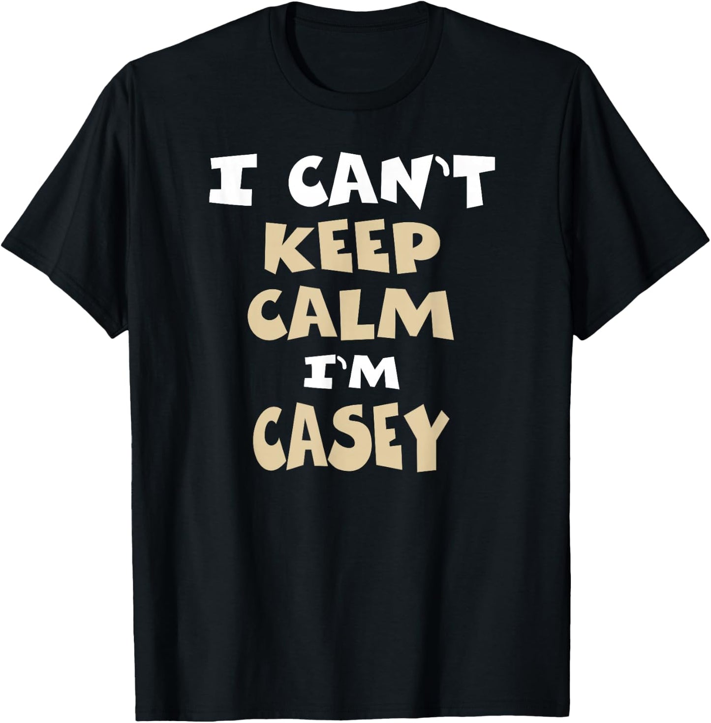 Casey Name T-Shirt - T-Shirt | Black