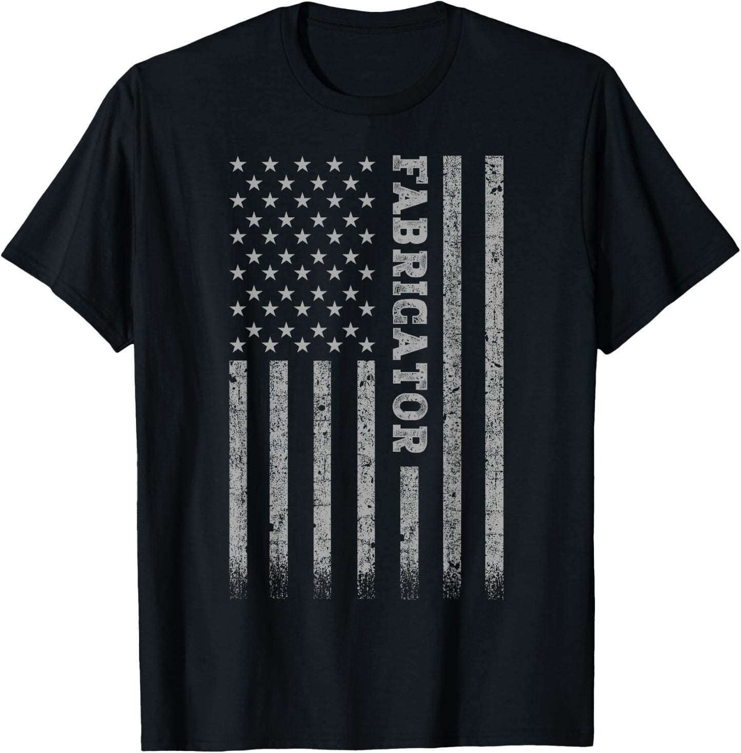 Fabricator American Flag T-Shirt - T-Shirt | Black