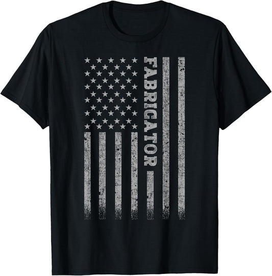 Fabricator American Flag T-Shirt - T-Shirt | Black