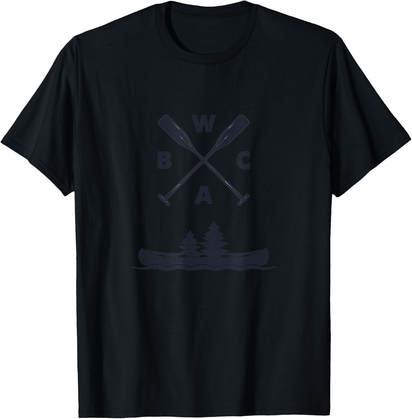 BWCA Boundary Waters Canoe T-Shirt - T-Shirt | Black